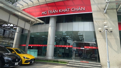 Hà Nội: Đại lý MG Trần Khát Chân